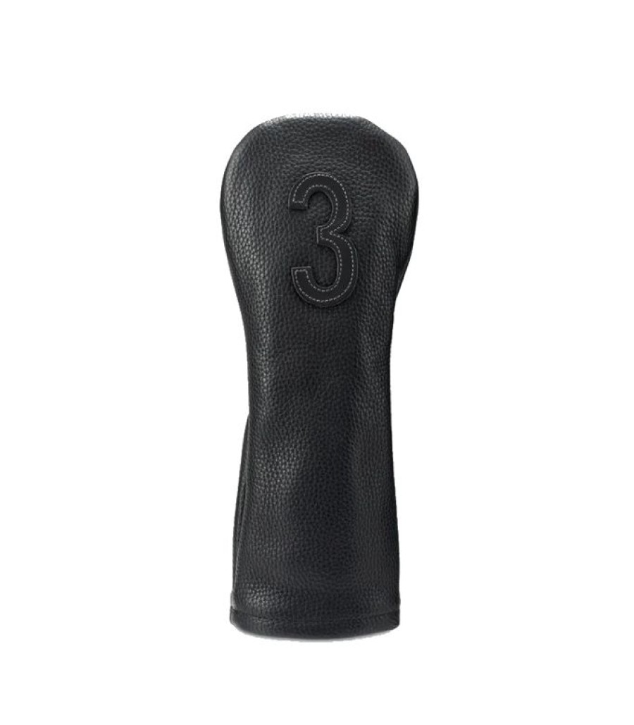 Andre Vessel | Vessel Lux 3-Wood Headcover - Black