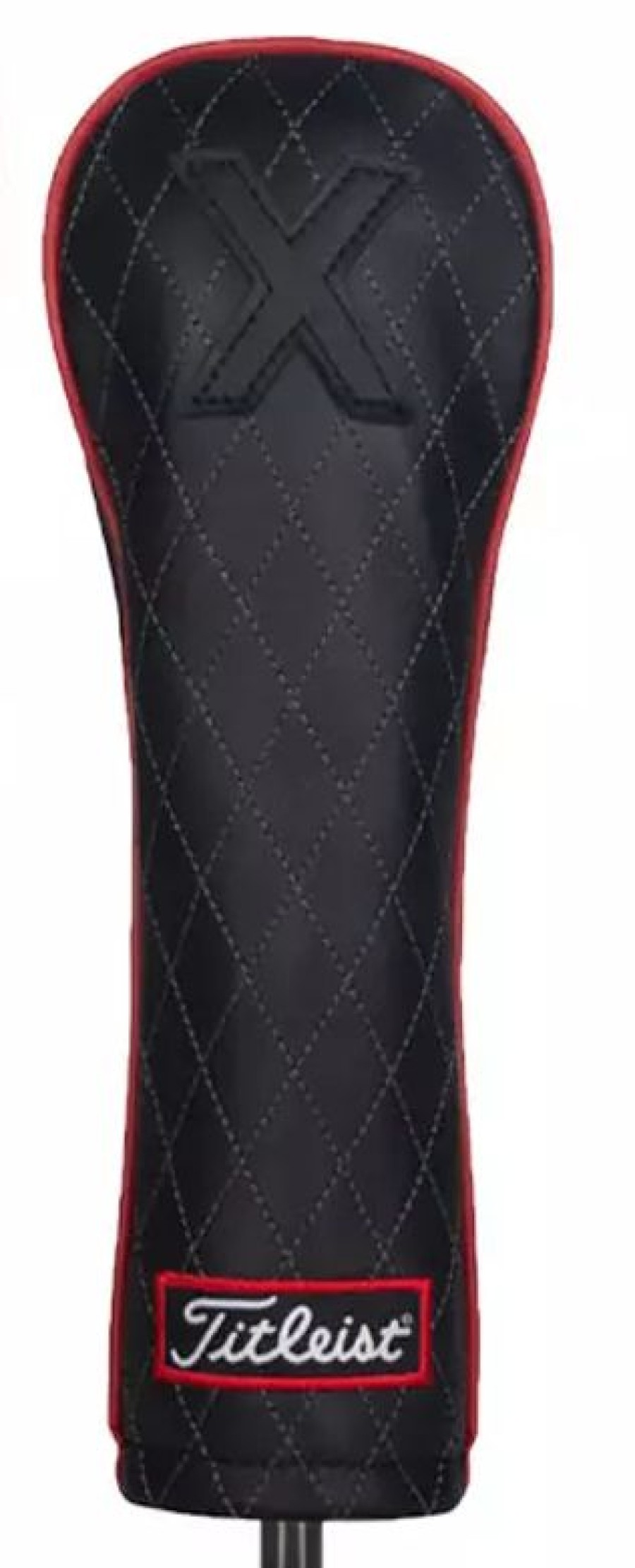 Andre Titleist | Titleist - Jet Black Leather Headcover - Hybrid