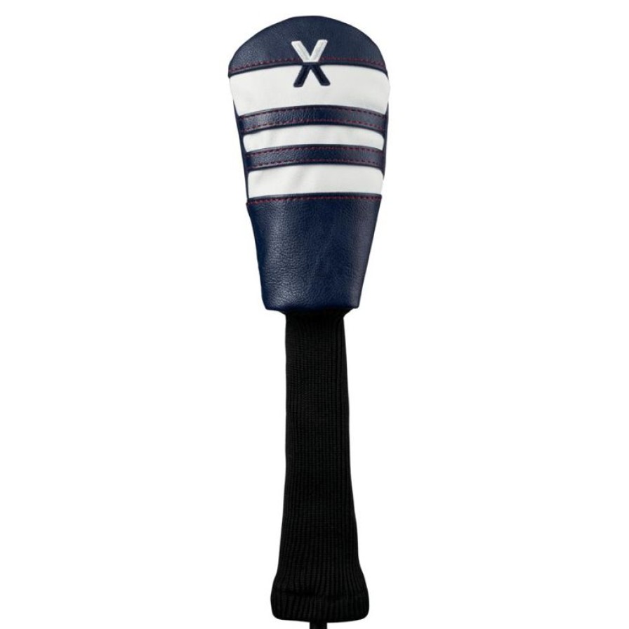 Andre Callaway | Callaway Vintage Hybrid Headcover - Navy/White/Red