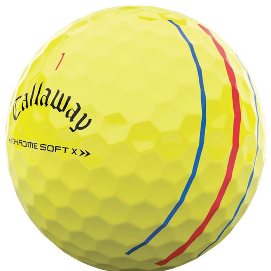 Baller Callaway | Callaway Chrome Soft X Triple Track 2022 - Yellow