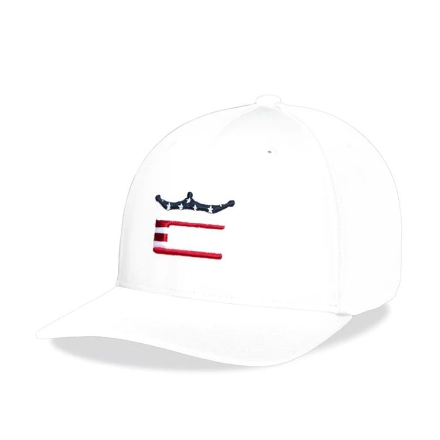 Andre Cobra | Cobra Stars And Stripes Crown C Snapback - White