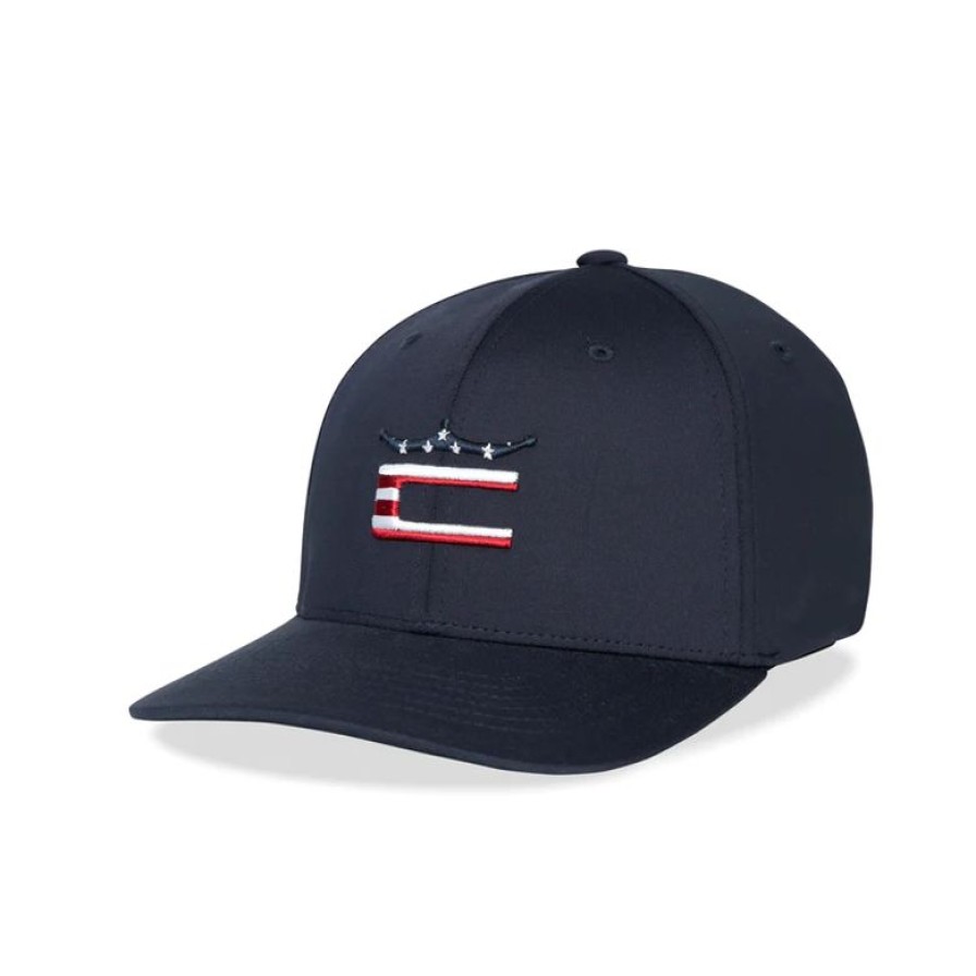 Andre Cobra | Cobra Stars And Stripes Crown C Snapback - Navy Blazer