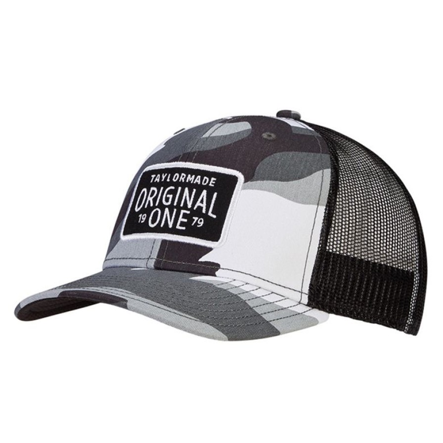 Andre TaylorMade | Taylormade Lifestyle Original One Trucker Cap - Grey Camo