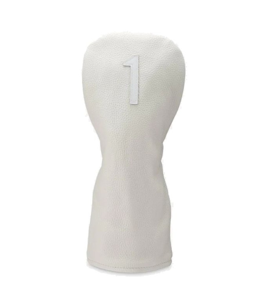 Andre Vessel | Vessel Lux Driver Headcover - White