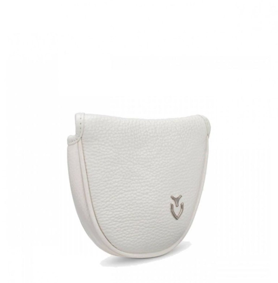 Andre Vessel | Vessel Mallet Putter Headcover - White