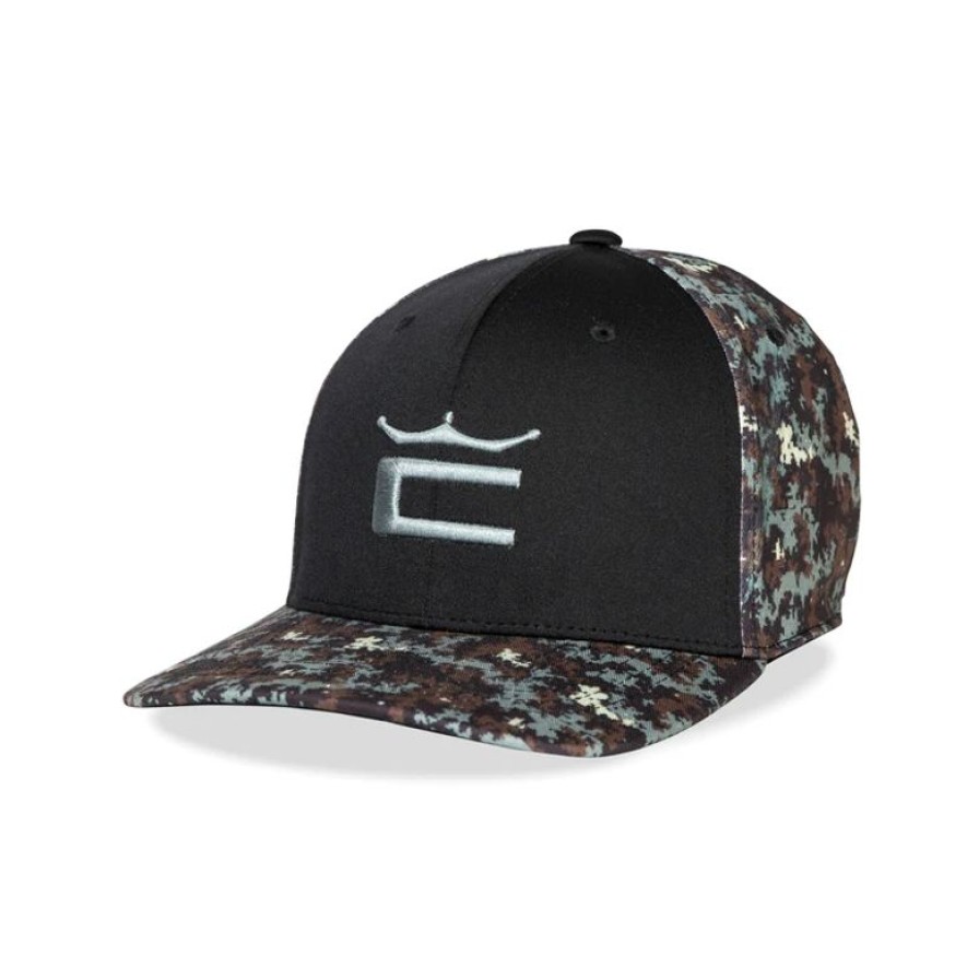 Andre Cobra | Cobra Camo Crown Snapback - Black