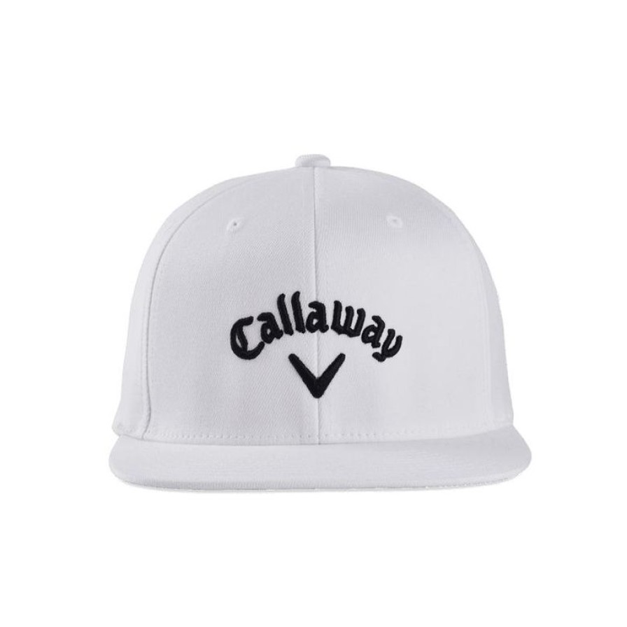 Andre Callaway | Callaway Flat Bill - White