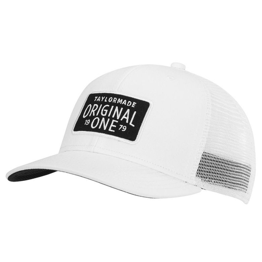 Andre TaylorMade | Taylormade Lifestyle Original One Trucker Cap - White